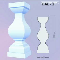 Декоративна балюстра BAL 1 Декоративна балюстра BAL 1