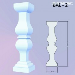 Декоративна балюстра BAL 2 Декоративна балюстра BAL 2