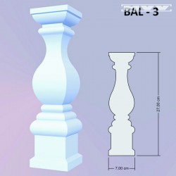 Декоративна балюстра BAL 3 Декоративна балюстра BAL 3