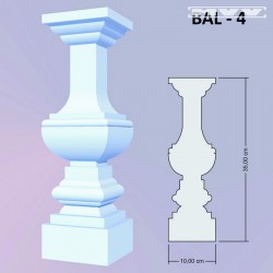 Декоративна балюстра BAL 4 Декоративна балюстра BAL 4