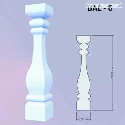Декоративна балюстра BAL 6 Декоративна балюстра BAL 6