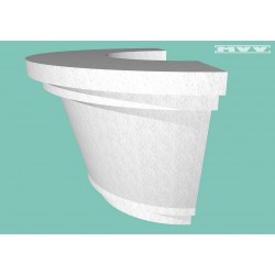 Капител / База E 20 - 12x24 см