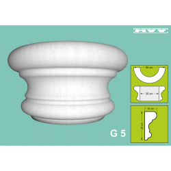 Капител / База G 5 - 10x25 см
