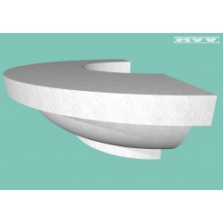 Капител / База SV 9 - 18x18 см