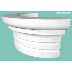 Капител / База SVP 5 - 5x12 см