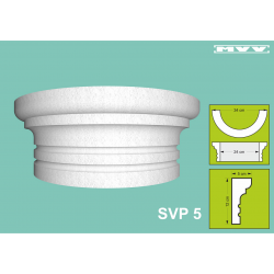 Капител / База SVP 5 - 5x12 см