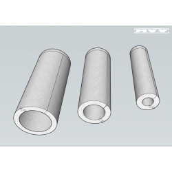 Кръгли КУХИ коктейлни / парти масички - 3 броя