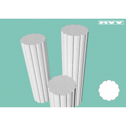 Плътни коктейлни / парти масички тип цвете - 3 броя