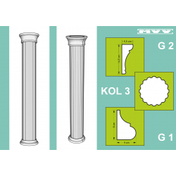 Колона с база и капител - KOL 101
