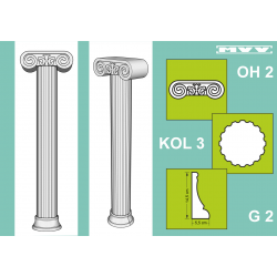 Колона с база и капител - KOL 103