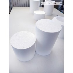 Кръгли плътни коктейлни / парти масички - 3 броя