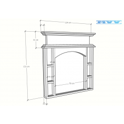 Декоративна камина 11 Декоративна камина 11