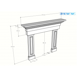 Декоративна камина 12 Декоративна камина 12