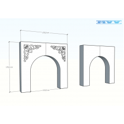 Декоративна камина 8