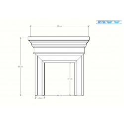 Декоративна камина 9
