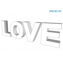Надпис LOVE
