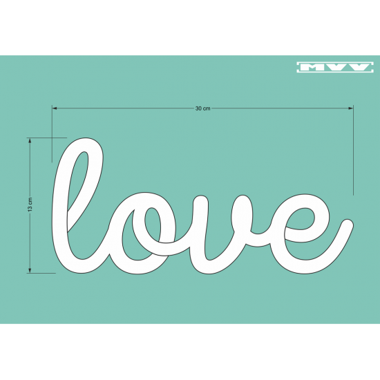 Ръкописен надпис love Ръкописен надпис love